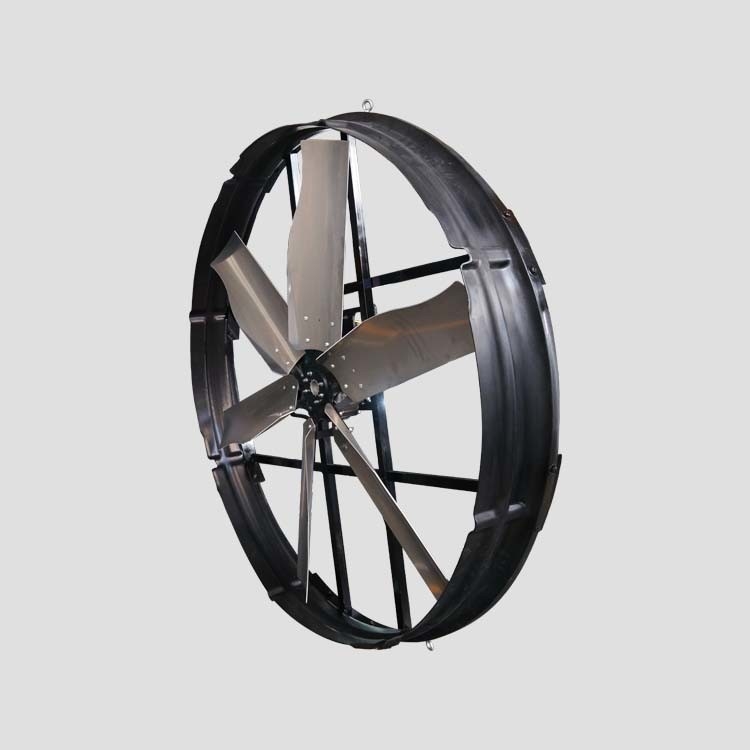 قدرت فن های تهویه دام برای خنک کردن مرغ 6.2m / s سرعت باد 2kW قدرت نامی