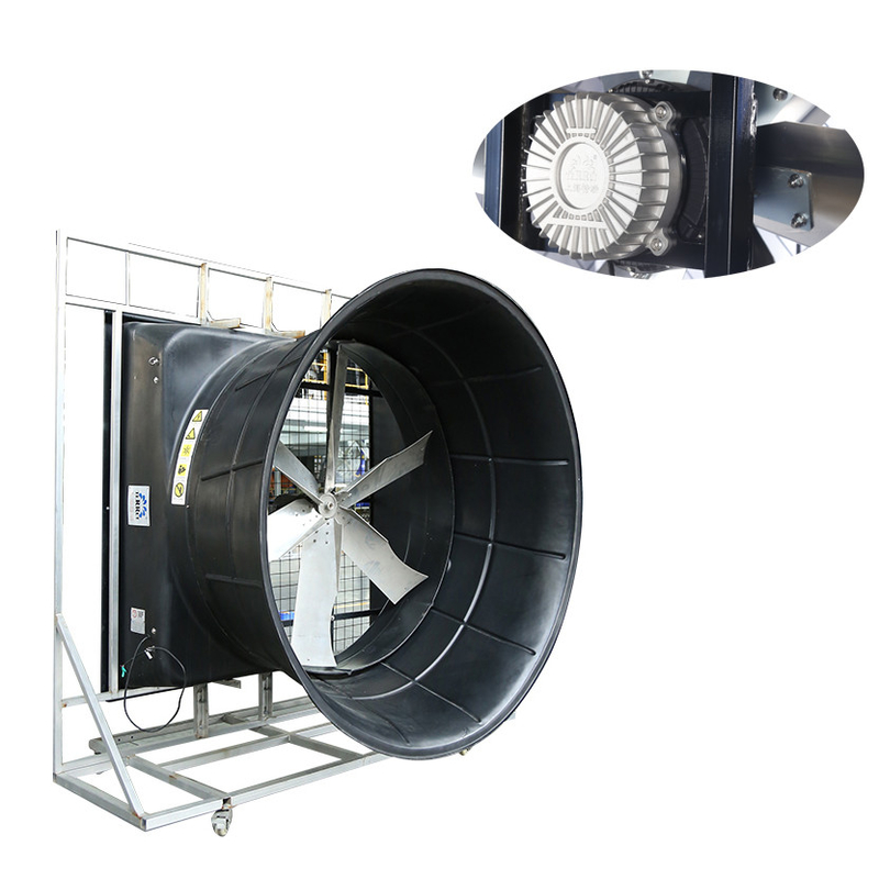 IP55 درجه بندی شده 2000W 72' فن اگزوز با حجم هوا 60m3/h برای اگزوز صنعتی