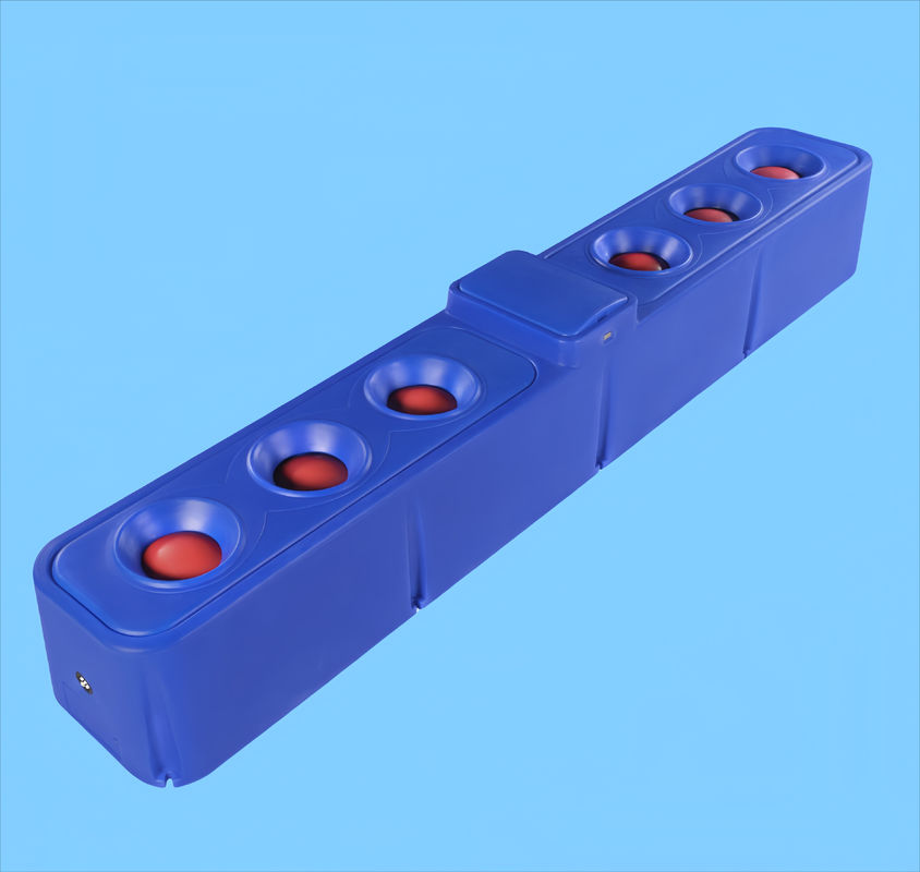 حوضچه آب گاو TPT401BLH یک حوضچه آبی مقاوم در برابر خوردگی با شش سوراخ است