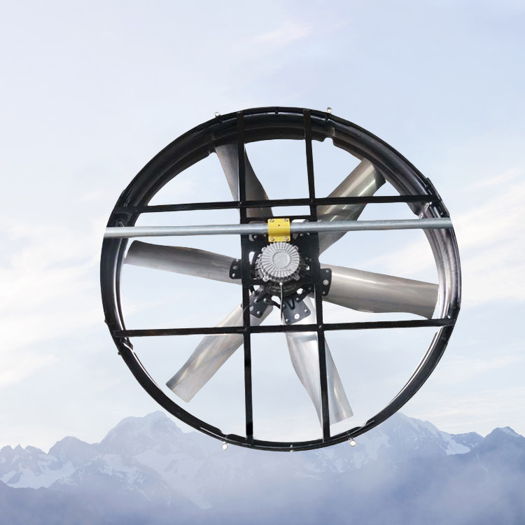 فن پنل صنعتی با راندمان بالا 3Φ 380 ولت 50 هرتز منبع تغذیه و حجم هوای برجسته 60 متر مکعب در ساعت