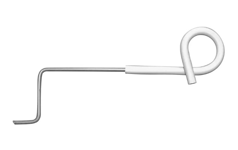 فاصله Pigtail Post طول 360mm محکم و قابل اعتماد انتخاب حصار فولاد استاندارد بالا برای امن کردن مناطق مختلف