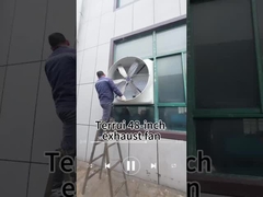 بهره وری 60m3/h فن اگزوز صنعتی 3φ/380V/50HZ قدرت 1.8A شدت جریان