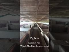 1830mm قطر تیغه فن صنعتی با قدرت مواد قاب PE دو لایه