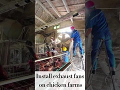 سرعت متغیر 120 سانتی متر REFINE فن خروجی 56.4m3/h حجم هوا 48000m3/h ظرفیت جریان هوا