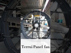 فنر سقف صنعتی 38 تیغه 28273m\u00b3/h جریان هوا برای دامپروری دامپروری تهویه