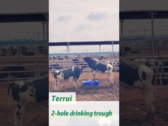 85 لیتر ظرفیت تولیدی سنگین پلی اتیلن مخزن آب دام با نرخ جریان