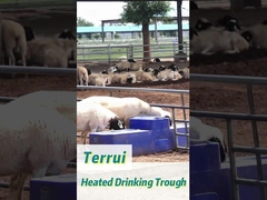 مخزن آب چوبی آبی 85L مقاوم در برابر خوردگی