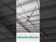 6pcs آلیاژ فن سقف صنعتی با 14300m3/min جریان هوا برای IP55 کارگاه