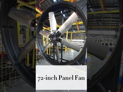 3 فاز مستقیم درایو آتش دود خروجی فن برای سیستم های حفاظت از آتش